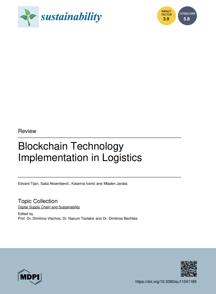 Blockchain Technology Implementation in Logistics cover مقاله Blockchain Technology Implementation in Logistics